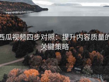 西瓜视频四步对照：提升内容质量的关键策略